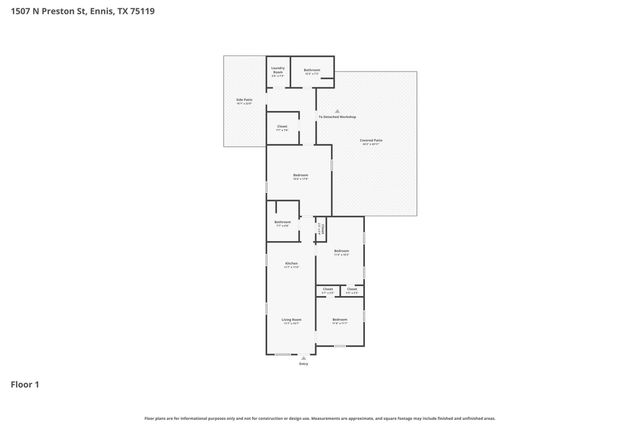 1507 N Preston Street, Ennis, TX 75119