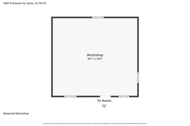 1507 N Preston Street, Ennis, TX 75119