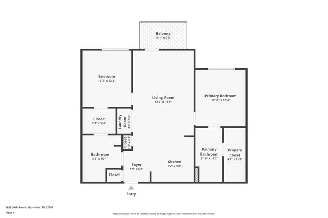 1638 54th Ave N Apt 202, Nashville, TN 37209