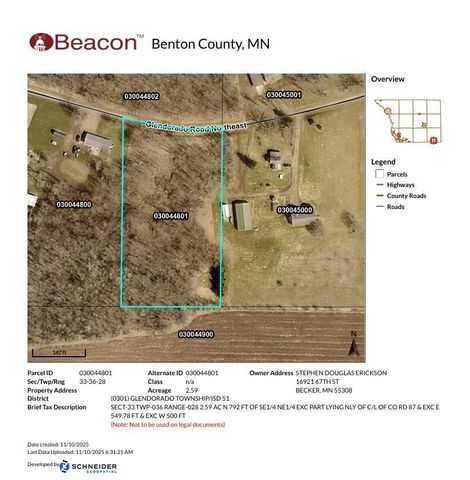 TBD Glendorado Road, Foley, MN 56329