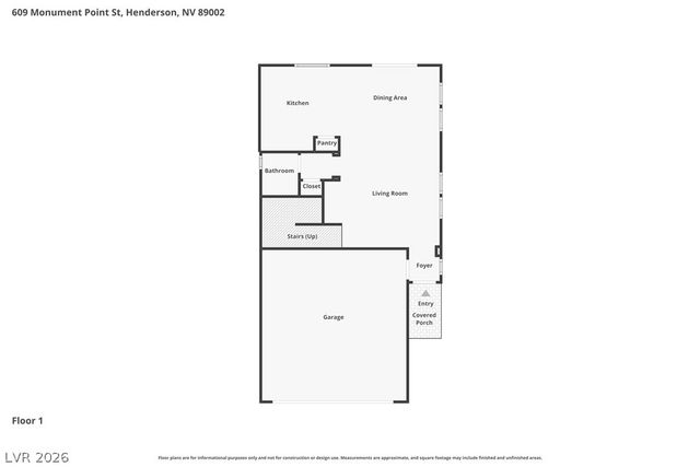 609 Monument Point Street, Henderson, NV 89002