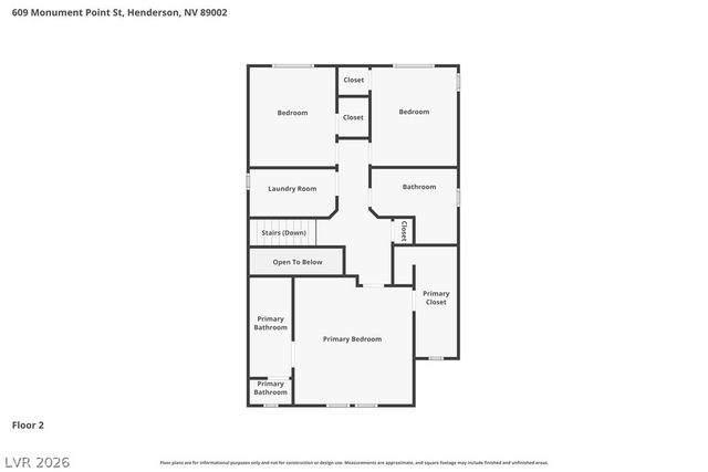 609 Monument Point Street, Henderson, NV 89002