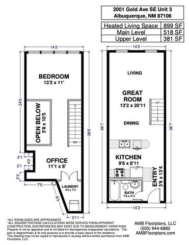 2001 Gold Avenue SE 3, Albuquerque, NM 87106