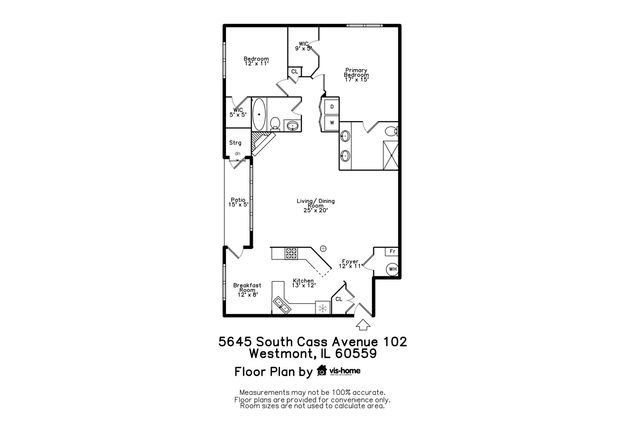 5645 S Cass Avenue 102, Westmont, IL 60559