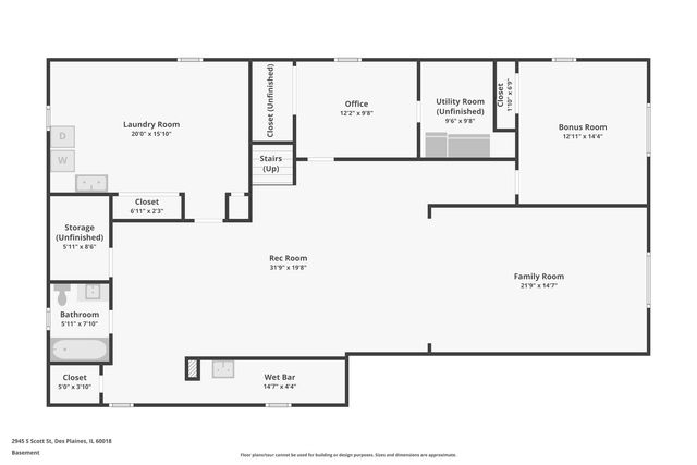 2945 S Scott Street, Des Plaines, IL 60018