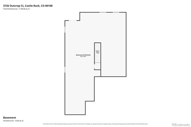 3726 Outcrop Court, Castle Rock, CO 80108