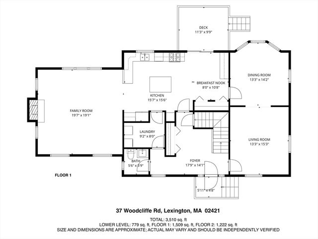 37 Woodcliffe Rd, Lexington, MA 02421