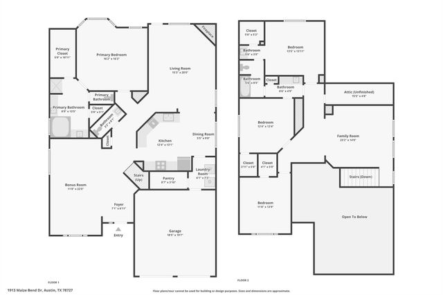 1913 Maize Bend DR, Austin, TX 78727