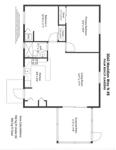 3060 MERIDIAN Way N 8, Palm Beach Gardens, FL 33410