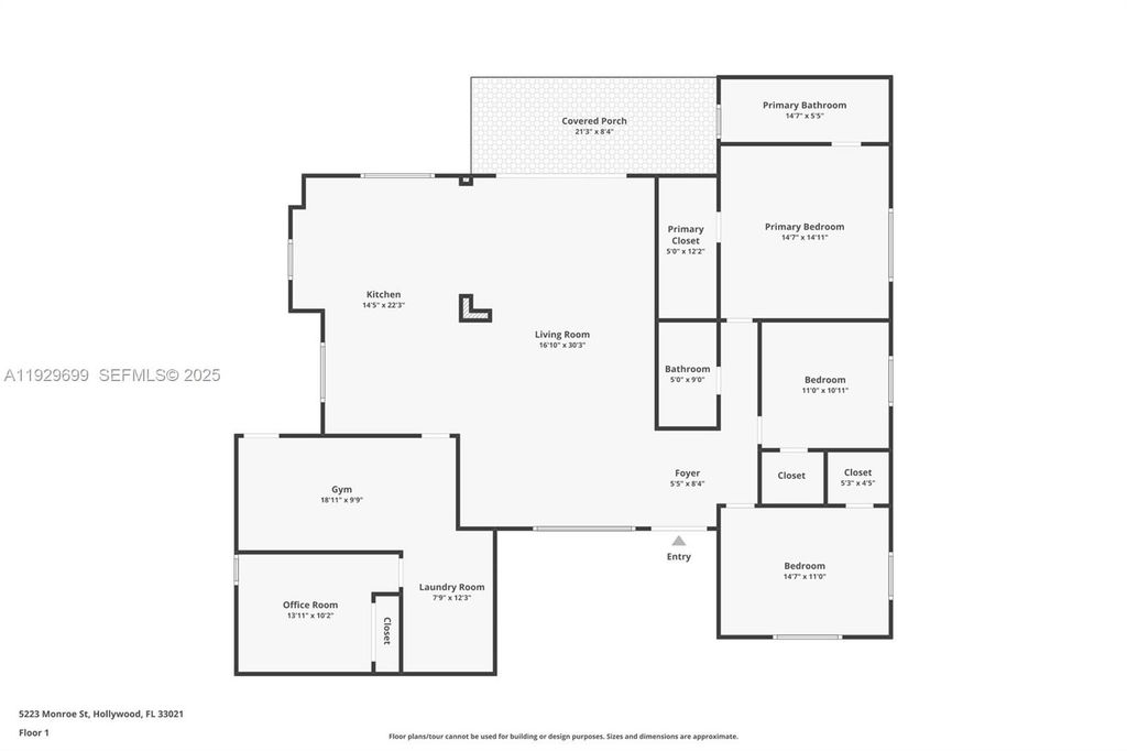 Image 29 of property listing at 5223 Monroe St, Hollywood, FL 33021