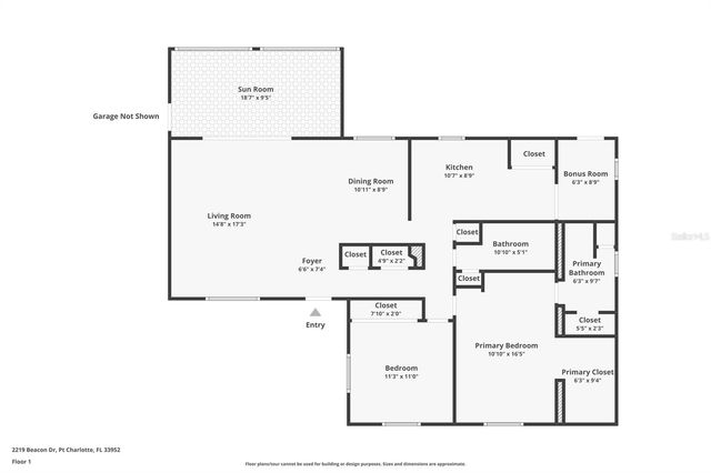 2219 BEACON DRIVE, Port Charlotte, FL 33952