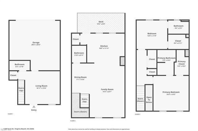 1768 Perla DR, Virginia Beach, VA 23456