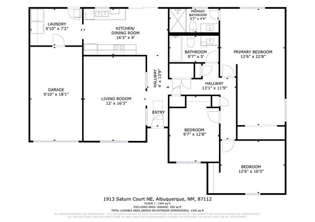 1913 Saturn Court NE, Albuquerque, NM 87112