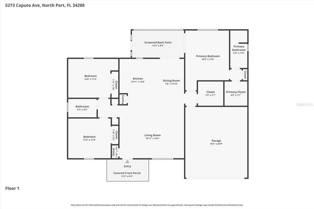 5273 CAPUTO AVENUE, North Port, FL 34288
