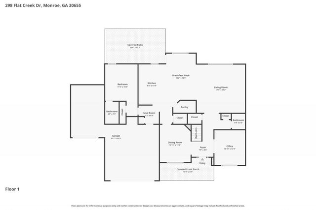 298 Flat Creek Drive, Monroe, GA 30655