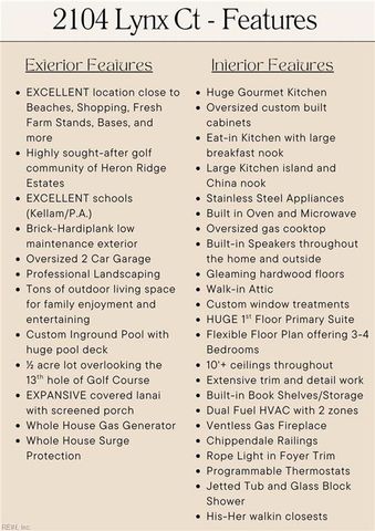 2104 Lynx CT, Virginia Beach, VA 23456