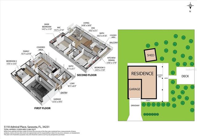 5110 ADMIRAL PLACE, Sarasota, FL 34231