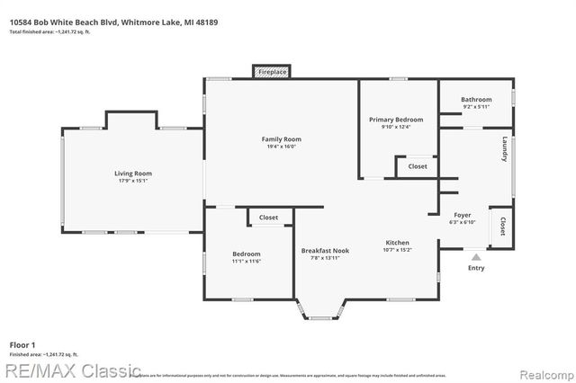 10584 Bob White Beach Boulevard, Whitmore Lake, MI 48189