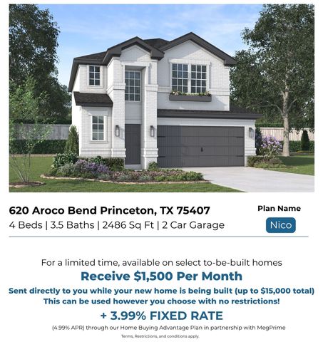 620 Aroco Bend, Princeton, TX 75407
