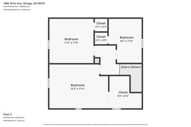 1886 101st Avenue, Otsego, MI 49078