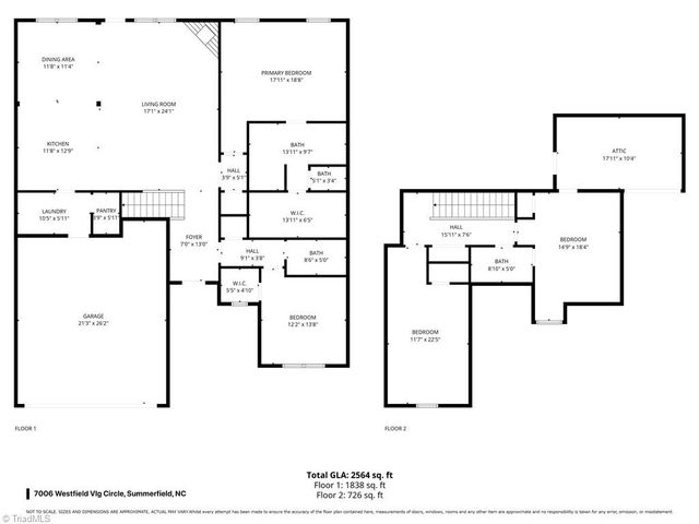 7006 Westfield Village Circle, Summerfield, NC 27358