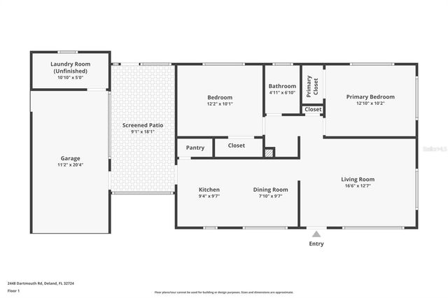 2448 DARTMOUTH ROAD, Deland, FL 32724