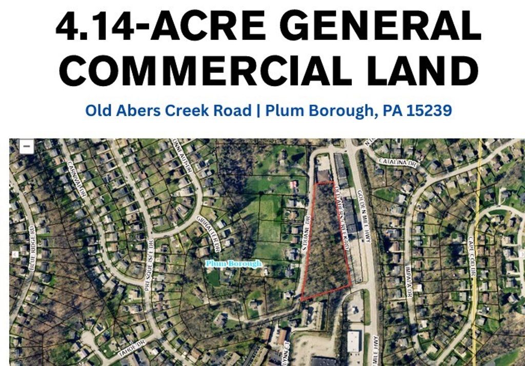 00 OLD ABERS CREEK RD, Plum Boro, PA 15239