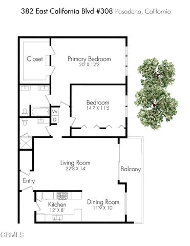 382 E California Boulevard 308, Pasadena, CA 91106