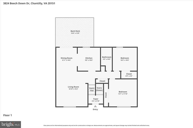 3824 BEECH DOWN DR, Chantilly, VA 20151