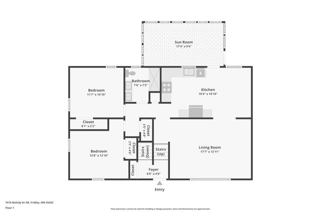 7410 Melody Drive NE, Fridley, MN 55432