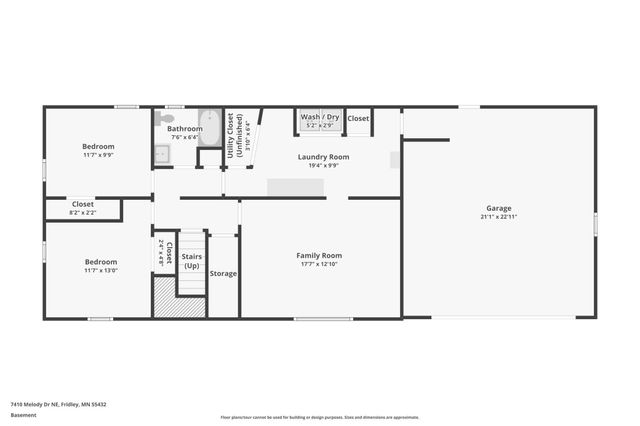 7410 Melody Drive NE, Fridley, MN 55432