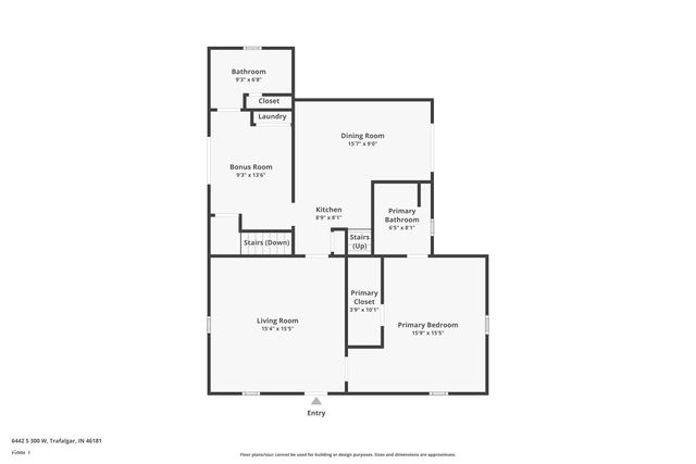 6442 S 300 W, Trafalgar, IN 46181