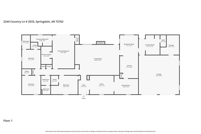 2244 Country Lane, Springdale, AR 72762
