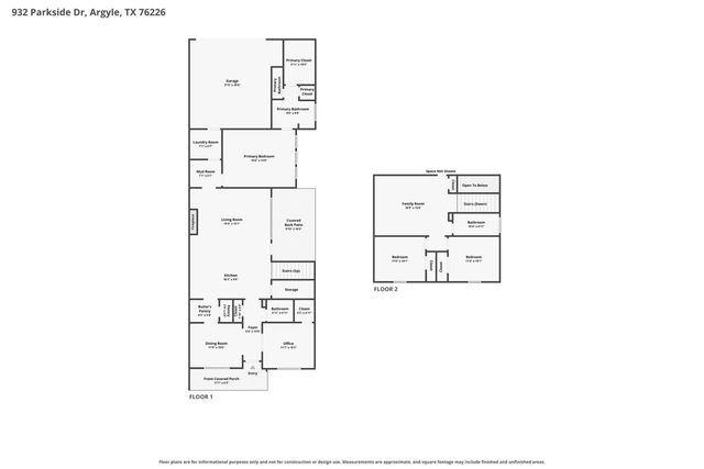 932 Parkside Drive, Argyle, TX 76226