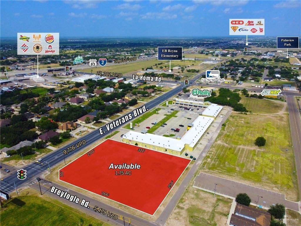 TBD E Veterans Boulevard, Palmview, TX 78572