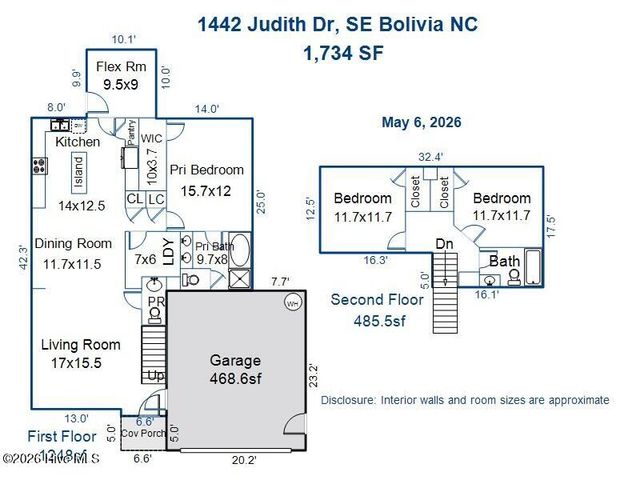 1442 Judith Drive SE, Bolivia, NC 28422