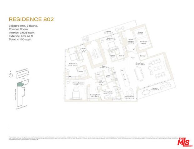 8420 W Sunset Boulevard 802, West Hollywood, CA 90069