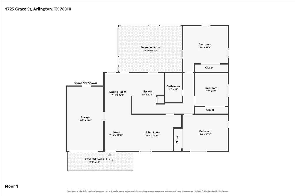 1725 Grace Street, Arlington, TX 76010 — photo 3