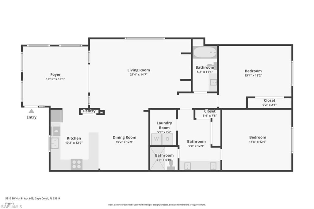 Image 47 of property listing at 5510 SW 4th PL 605, Cape Coral, FL 33914