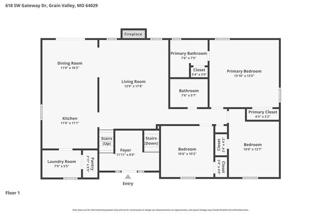 618 SW Gateway Drive, Grain Valley, MO 64029