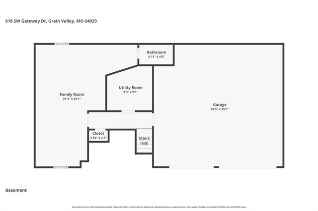 618 SW Gateway Drive, Grain Valley, MO 64029