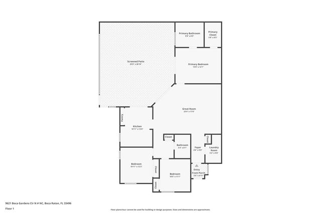 9621 BOCA GARDENS Circle N C, Boca Raton, FL 33496