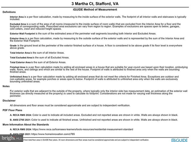 3 MARTHA CT, Stafford, VA 22554