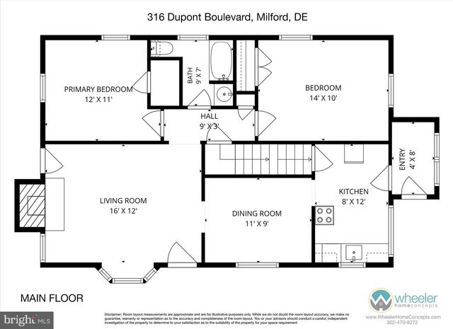 316 S DUPONT BLVD, Milford, DE 19963