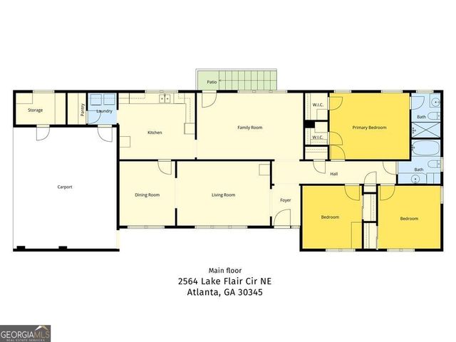 2564 Lake Flair Circle NE, Atlanta, GA 30345