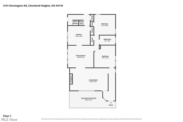 3141 Kensington Road, Cleveland Heights, OH 44118