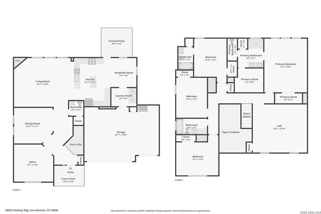 26022 DESTINY RDG, San Antonio, TX 78260