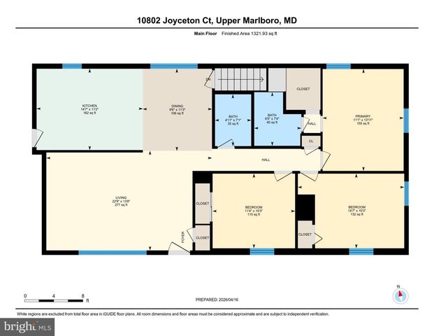 10802 JOYCETON CT, Upper Marlboro, MD 20774