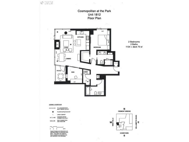 1075 Nw NORTHRUP St 1812, Portland, OR 97209