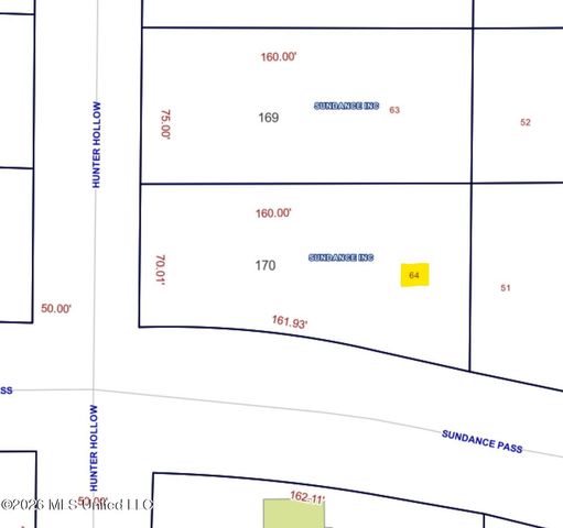 Lot 64 Sundance Subdivision, Waveland, MS 39576